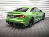 Street PRO Rear Side Splitters compatible with Audi RS 5 F5 Facelift