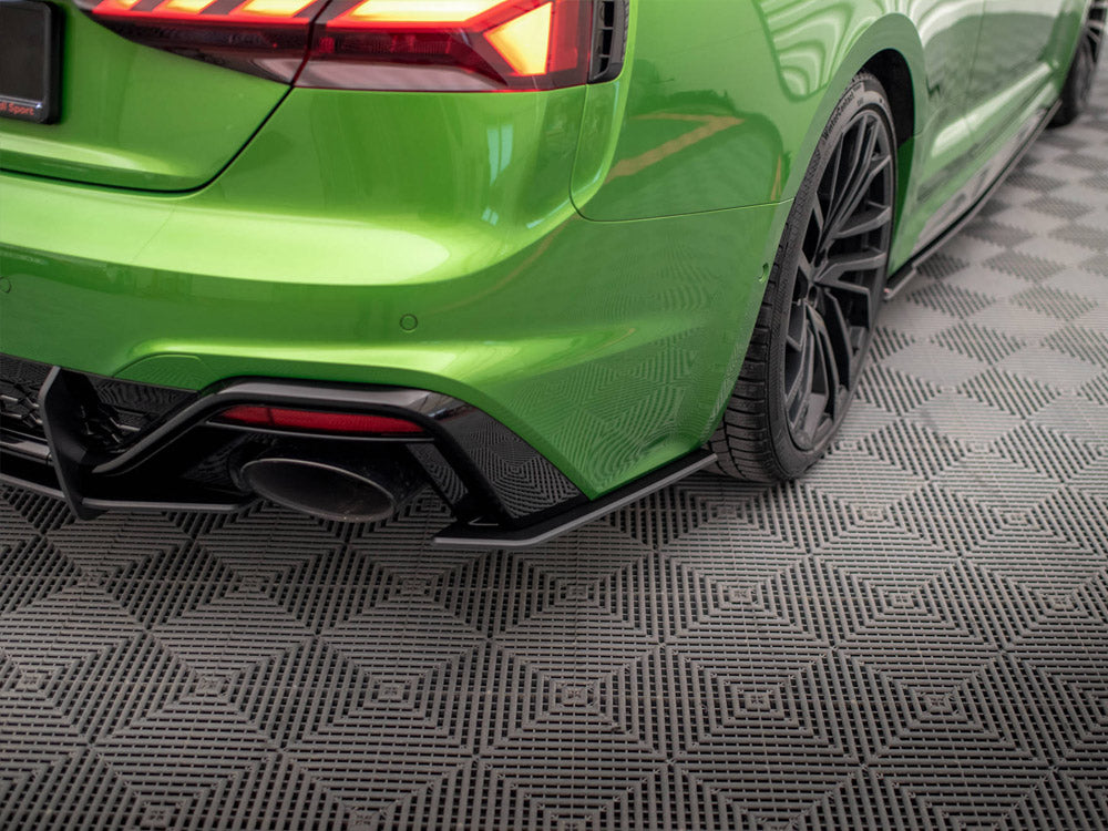 Street PRO Rear Side Splitters compatible with Audi RS 5 F5 Facelift