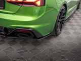 Street PRO Rear Side Splitters compatible with Audi RS 5 F5 Facelift