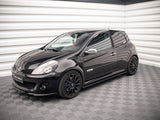 Side Skirts Diffusers compatible with Renault CLIO Mk3 RS (2006-2012)