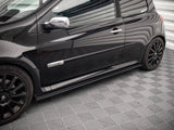 Side Skirts Diffusers compatible with Renault CLIO Mk3 RS (2006-2012)