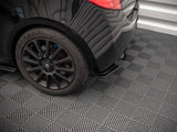 Rear Side Splitters compatible with Renault CLIO Mk3 RS (2006-2009) - Textured