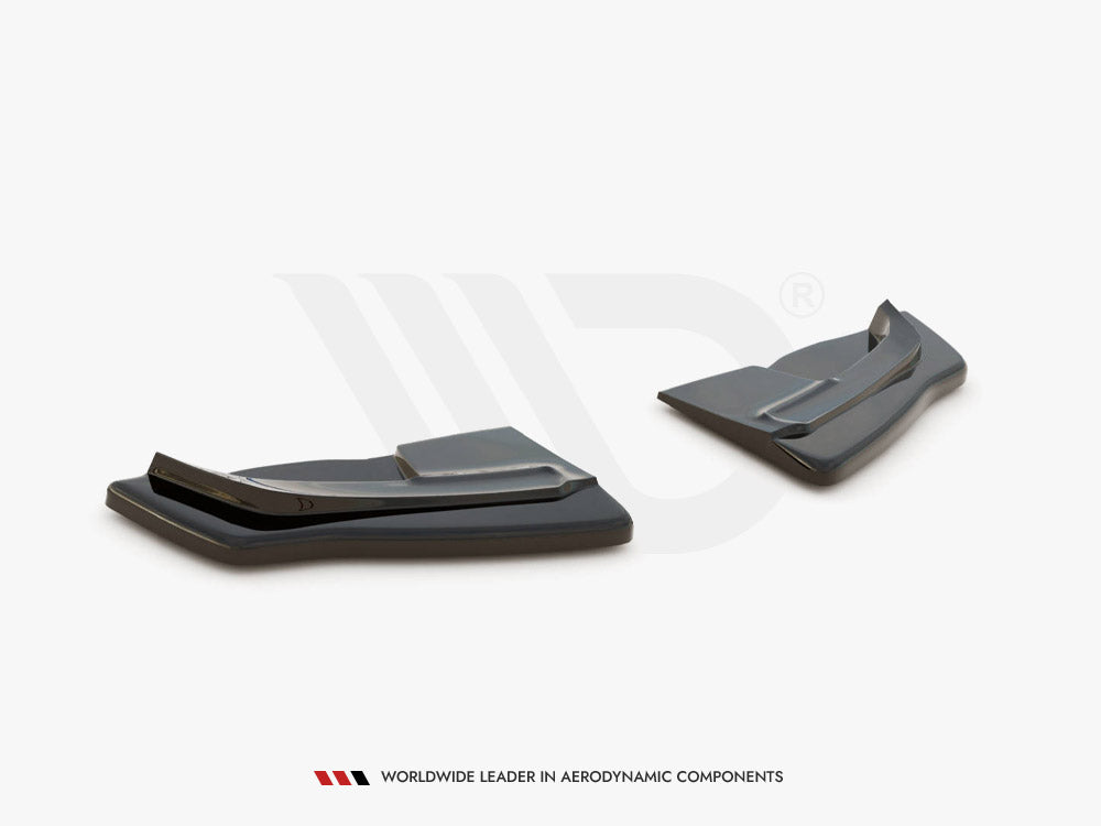 Rear Side Splitters compatible with Renault CLIO Mk3 RS (2006-2009) - Textured