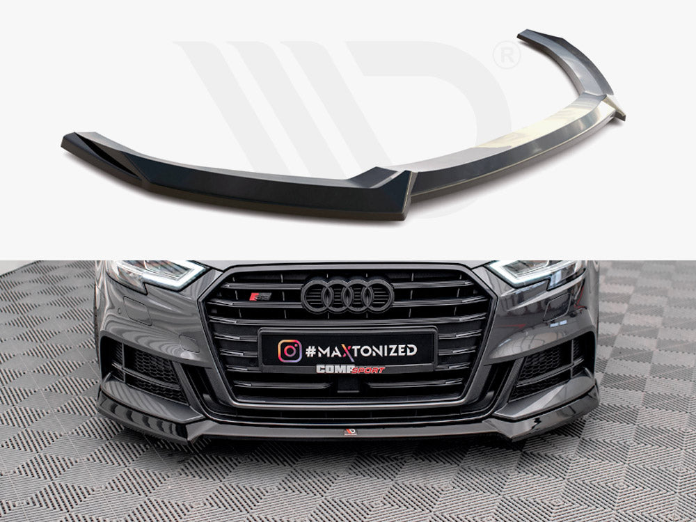 Front Splitter V.3 Audi S3 / A3 S-Line Sportback 8V Facelift