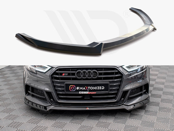 Front Splitter V.3 Audi S3 / A3 S-Line Sportback 8V Facelift