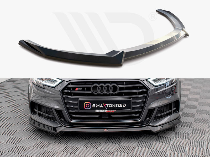 Front Splitter V.3 Audi S3 / A3 S-Line Sportback 8V Facelift