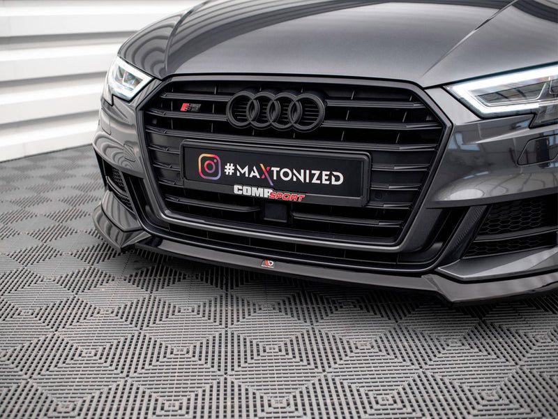 Front Splitter V.3 Audi S3 / A3 S-Line Sportback 8V Facelift