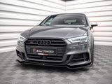 Front Splitter V.2 Audi S3 / A3 S-Line Sportback 8V Facelift