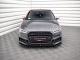 Front Splitter V.2 Audi S3 / A3 S-Line Sportback 8V Facelift