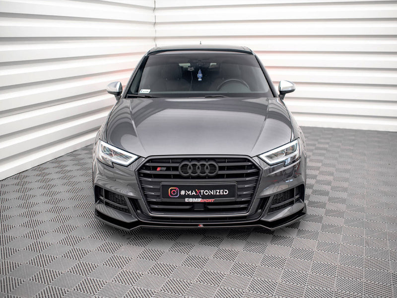 Front Splitter V.2 Audi S3 / A3 S-Line Sportback 8V Facelift
