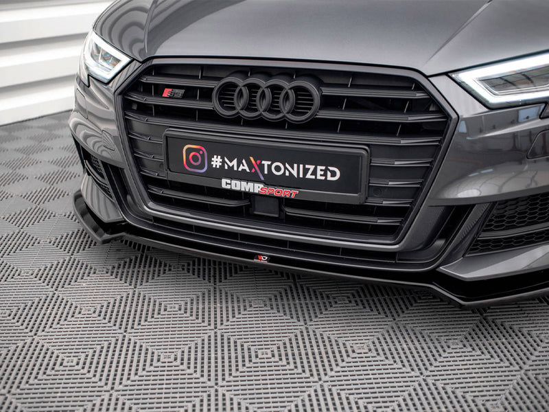 Front Splitter V.2 Audi S3 / A3 S-Line Sportback 8V Facelift