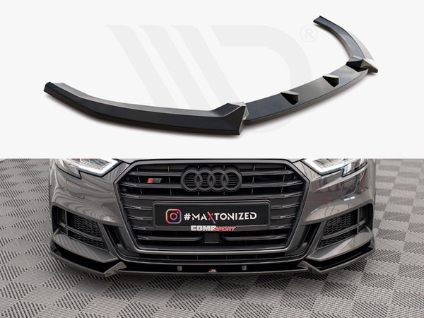 Front Splitter V.1 Audi S3 / A3 S-Line Sportback 8V Facelift