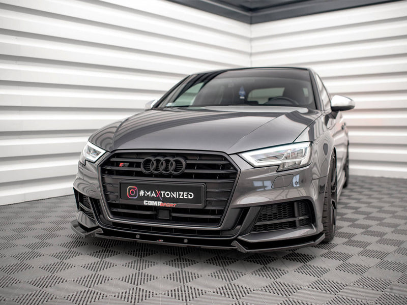 Front Splitter V.1 Audi S3 / A3 S-Line Sportback 8V Facelift