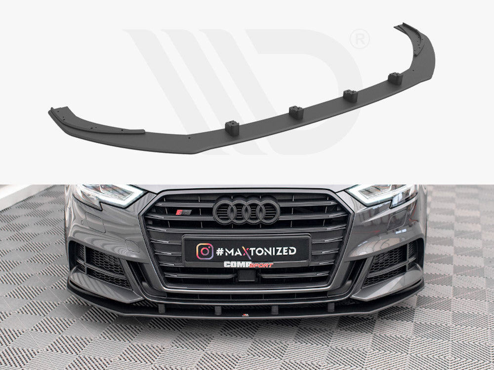 Street PRO Front Splitter Audi S3 / A3 S-Line Sportback 8V Facelift
