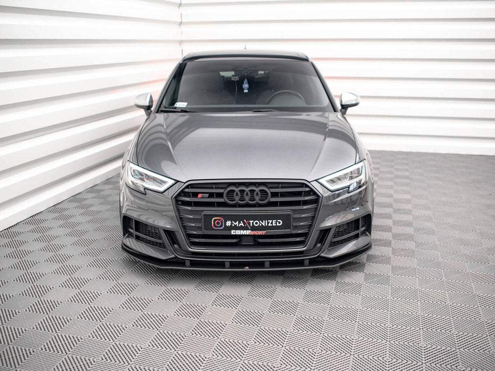 Street PRO Front Splitter Audi S3 / A3 S-Line Sportback 8V Facelift