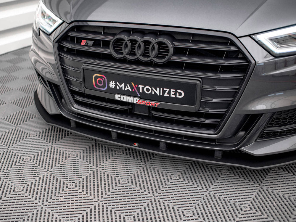 Street PRO Front Splitter Audi S3 / A3 S-Line Sportback 8V Facelift