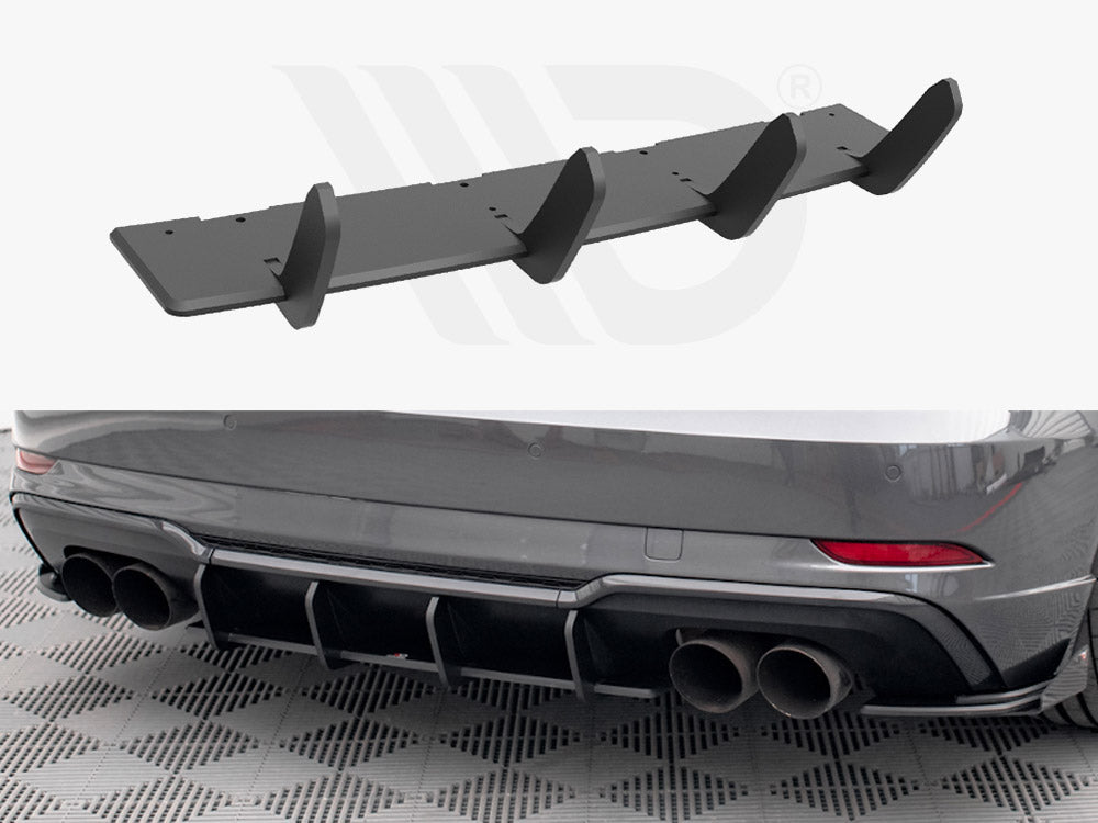 Street PRO Rear Diffuser Audi S3 Sportback 8V Facelift