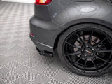 Street PRO Rear Side Splitters (+Flaps) compatible with Audi S3 Sportback 8V Facelift