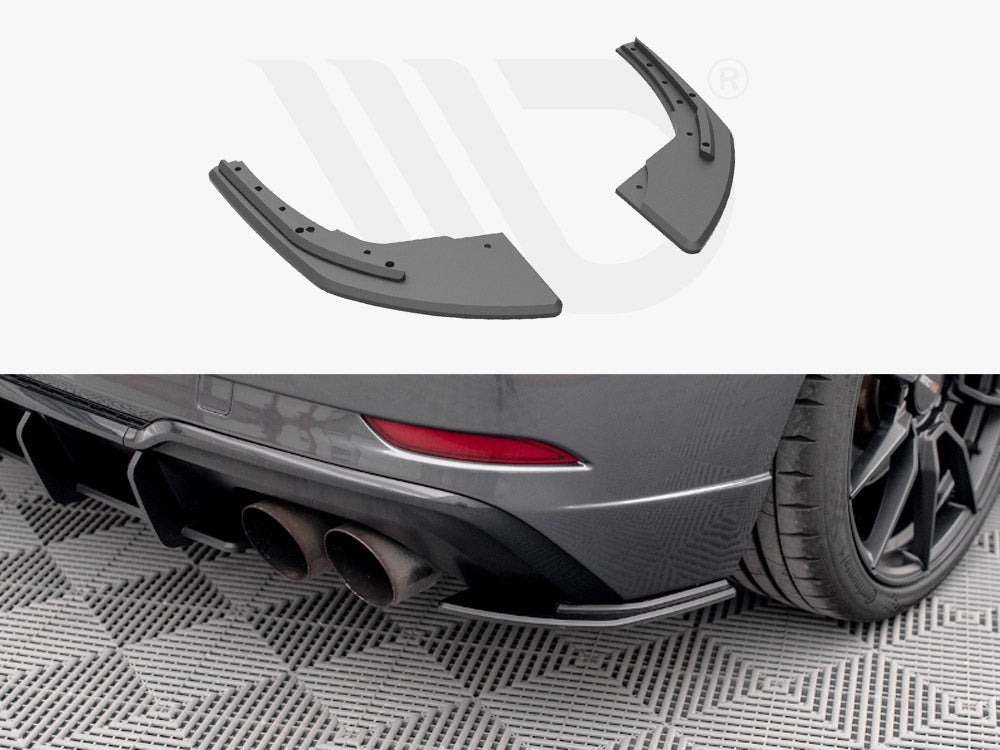 Street PRO Rear Side Splitters Audi S3 Sportback 8V Facelift