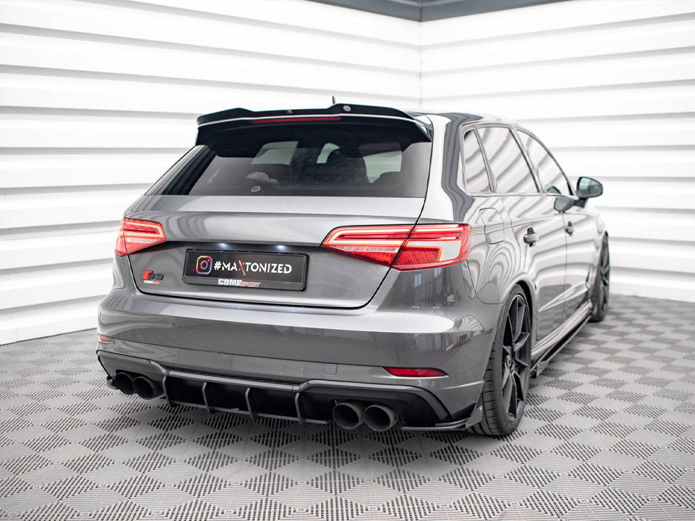 Rear Side Flaps compatible with Audi S3 Sportback 8V Facelift