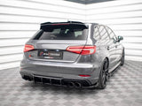 Rear Side Flaps compatible with Audi S3 Sportback 8V Facelift