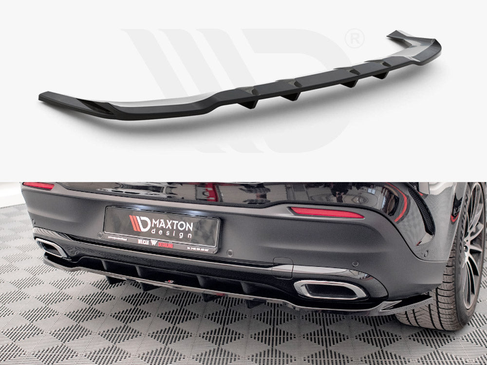 MAXTON DESIGN Central Rear Splitter (Vertical Bars) Mercedes GLE Coupe AMG Line C167