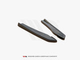 Rear Side Splitters compatible with Audi RS 5 F5 Facelift