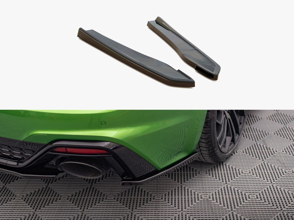 Rear Side Splitters compatible with Audi RS 5 F5 Facelift