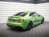 Rear Side Splitters compatible with Audi RS 5 F5 Facelift