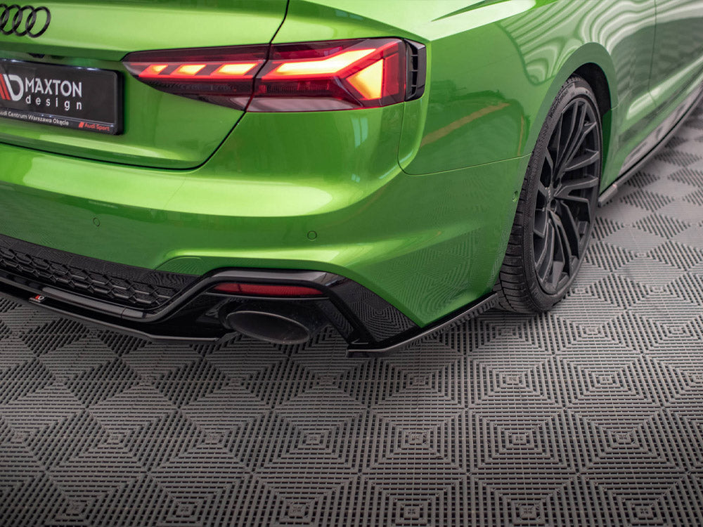 Rear Side Splitters compatible with Audi RS 5 F5 Facelift