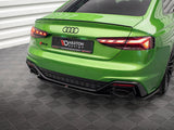Central Rear Splitter compatible with Audi RS 5 F5 Facelift