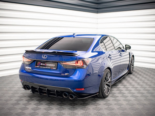 Street PRO Rear Side Splitters Lexus GS F Mk4 Facelift