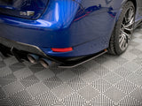 Street PRO Rear Side Splitters Lexus GS F Mk4 Facelift