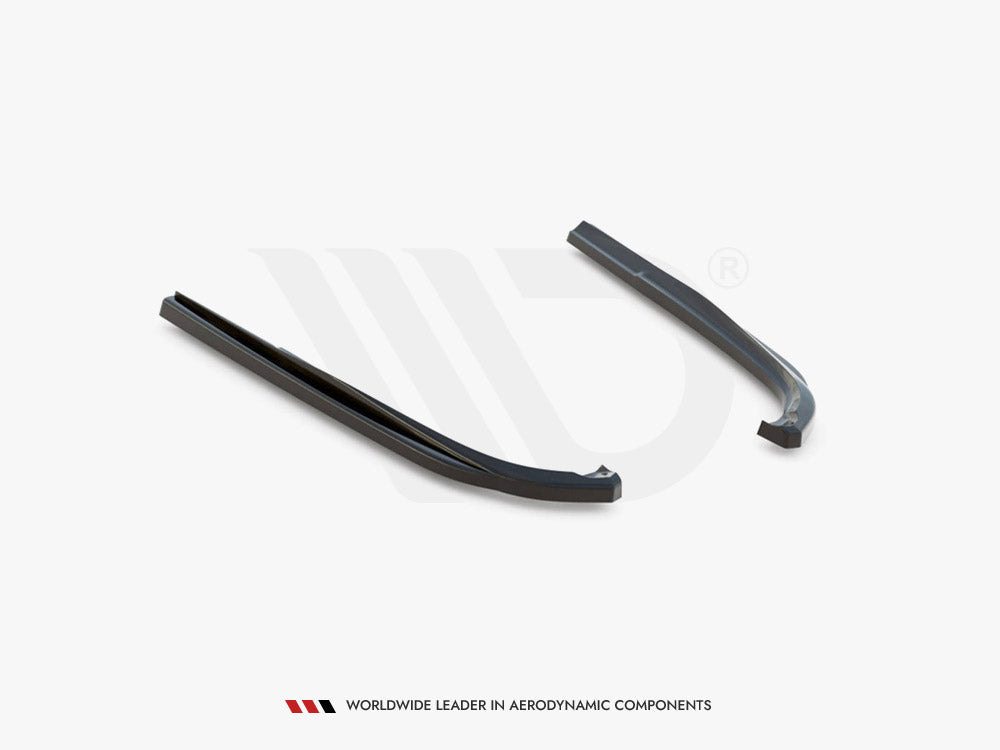 Rear Side Splitters compatible with Lexus GS F Mk4 Facelift