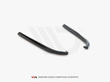 Rear Side Splitters compatible with Lexus GS F Mk4 Facelift