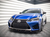 Front Splitter V.1 compatible with Lexus GS F Mk4 Facelift