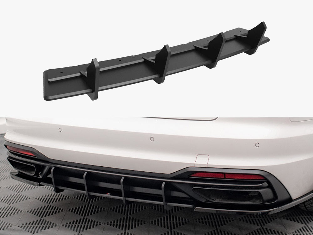 Street PRO Rear Diffuser compatible with Audi A4 B9 Facelift