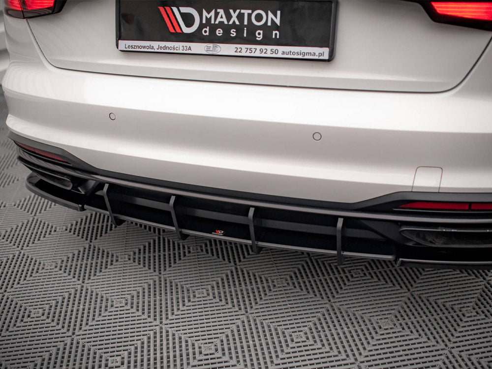 Street PRO Rear Diffuser compatible with Audi A4 B9 Facelift