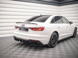 Rear Side Splitters compatible with Audi A4 B9 Facelift