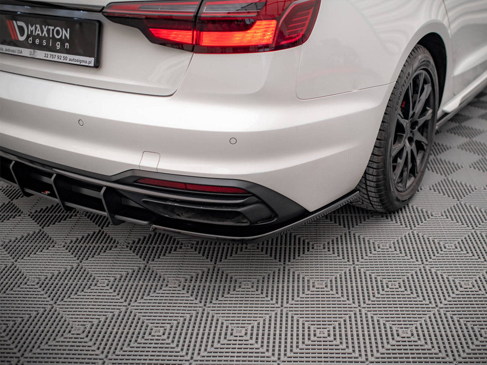Rear Side Splitters compatible with Audi A4 B9 Facelift