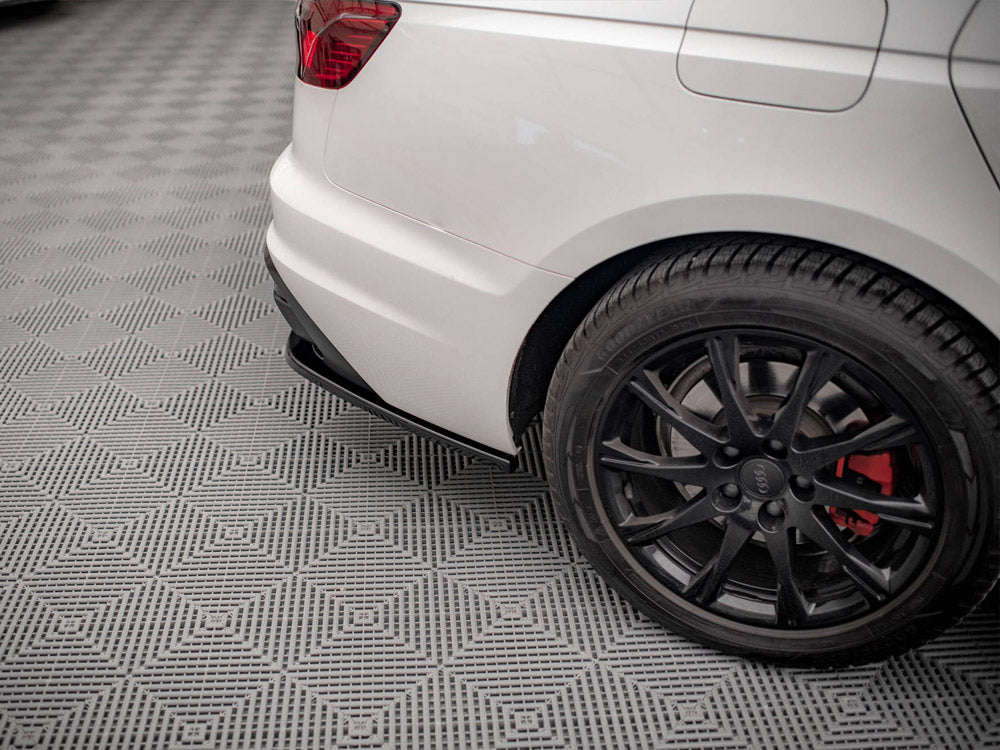 Rear Side Splitters compatible with Audi A4 B9 Facelift
