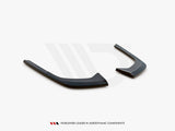 Rear Side Splitters compatible with Audi A4 B9 Facelift