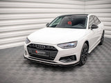 Front Splitter V.2 Audi A4 B9 Facelift
