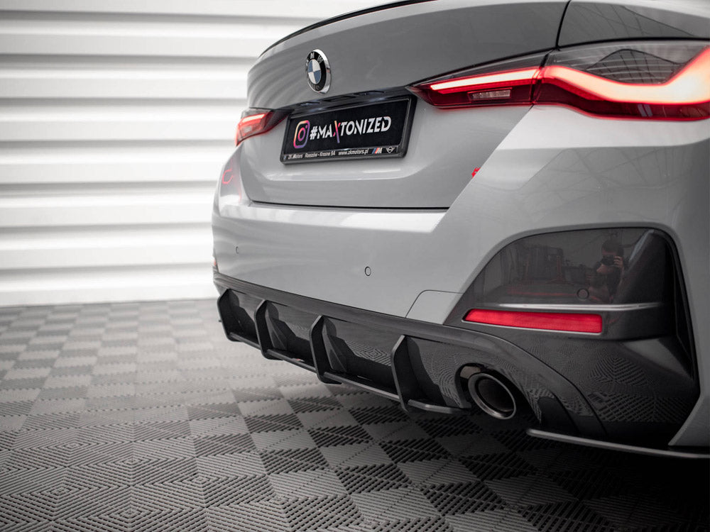 Street PRO Rear Diffuser compatible with BMW 4 Gran Coupe M-Pack G26