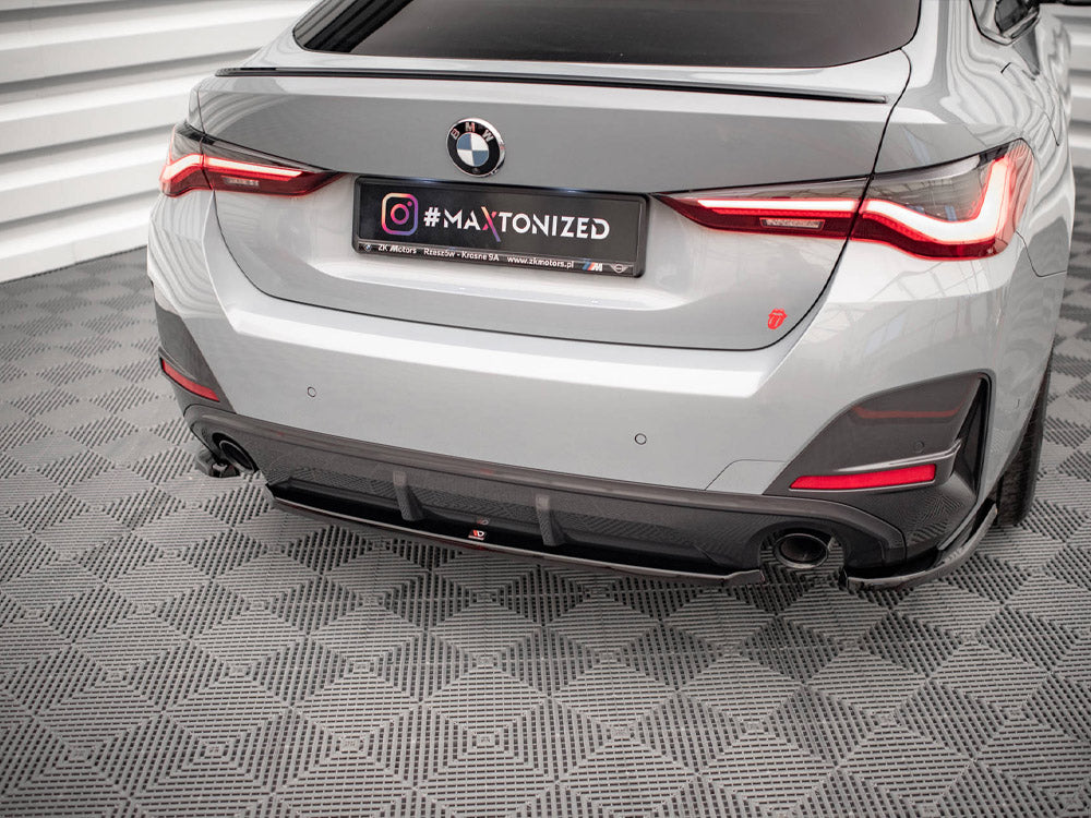 Central Rear Splitter compatible with BMW 4 Gran Coupe M-Pack G26