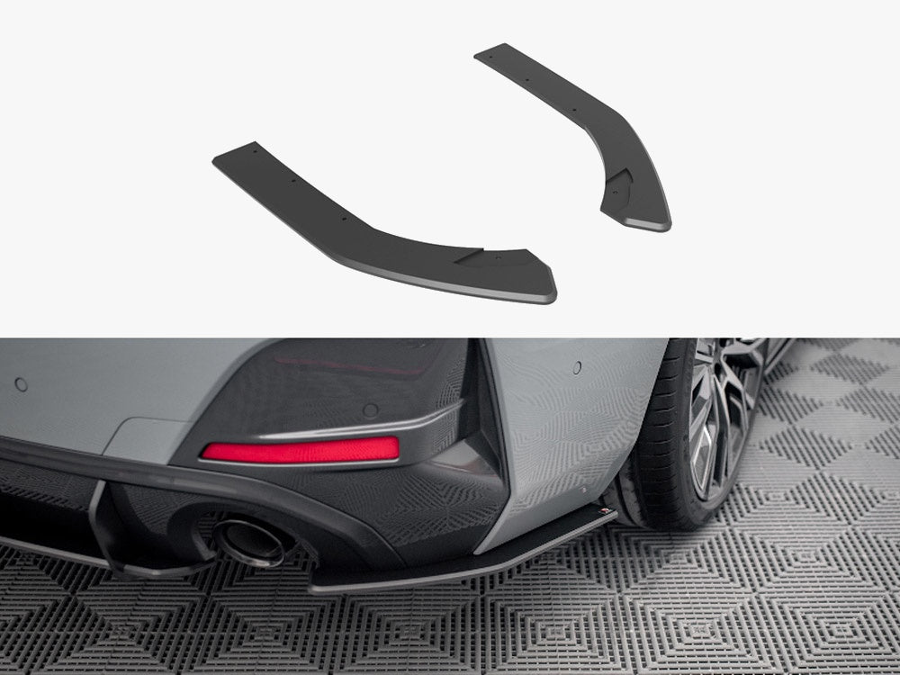 Street PRO Rear Side Splitters compatible with BMW 4 Gran Coupe M-Pack G26