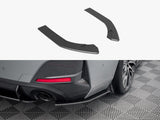 Street PRO Rear Side Splitters compatible with BMW 4 Gran Coupe M-Pack G26