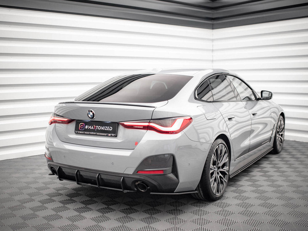 Street PRO Rear Side Splitters compatible with BMW 4 Gran Coupe M-Pack G26