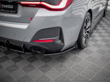 Street PRO Rear Side Splitters compatible with BMW 4 Gran Coupe M-Pack G26