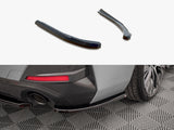 Rear Side Splitters V.1 compatible with BMW 4 Gran Coupe M-Pack G26